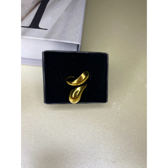 Modern gold çelik yüzük