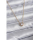 Minimal Charm Kolye | 316L Çelik Gold