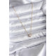 Minimal Charm Kolye | 316L Çelik Gold