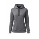 Üç İplik Şardonlu Hoodie  Sweatshirt Gri