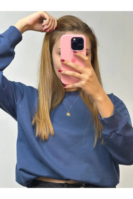 Mevsimlik Sweatshirt Lacivert