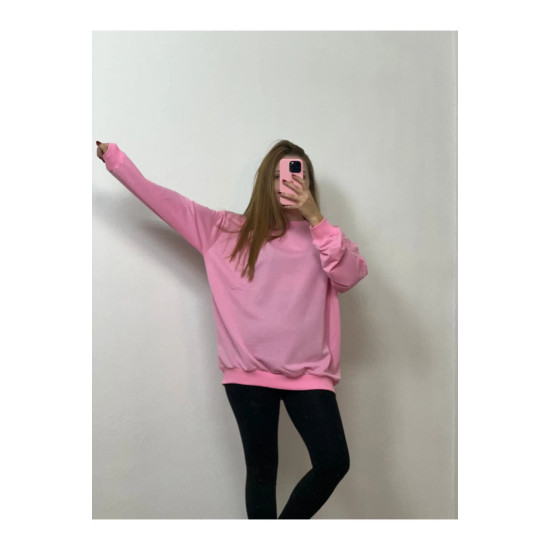 Mevsimlik Sweatshirt Pembe