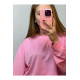 Mevsimlik Sweatshirt Pembe