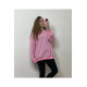 Mevsimlik Sweatshirt Pembe