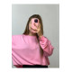 Mevsimlik Sweatshirt Pembe
