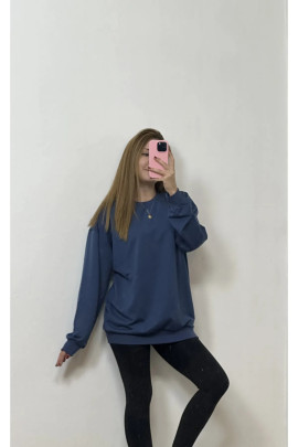 Sweatshirt Petrol Mavisi