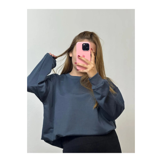 Sweatshirt Petrol Mavisi